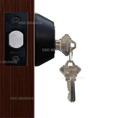 CONSTRUCTOR Constructor Deadbolt Door Lock Set with Double Cylinder; Oil Rubbed Bronze CON-DBT-ORB-D